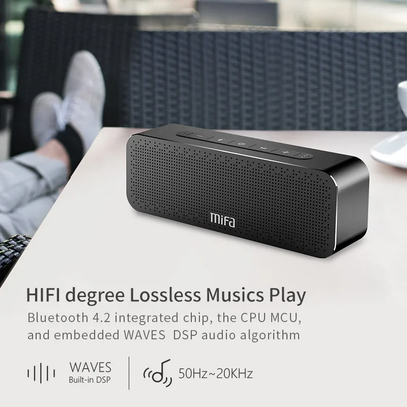 MIFA металлический портативный 30 Вт Bluetooth динамик s с супер басом беспроводной 4 2 3D