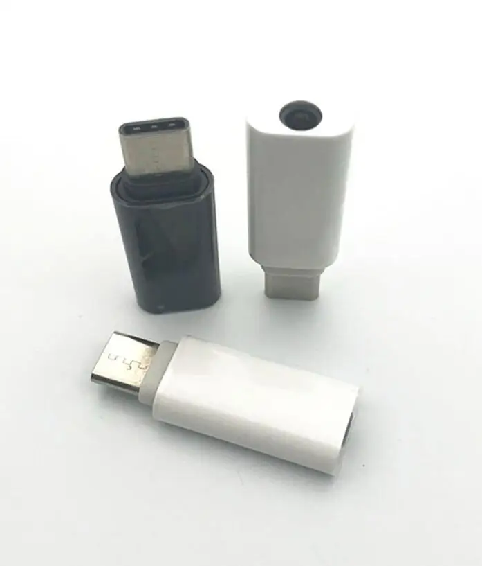 Универсальный разъем USB Type C с разъемом 3 5 мм для наушников и адаптер Letv Huawei Samsung