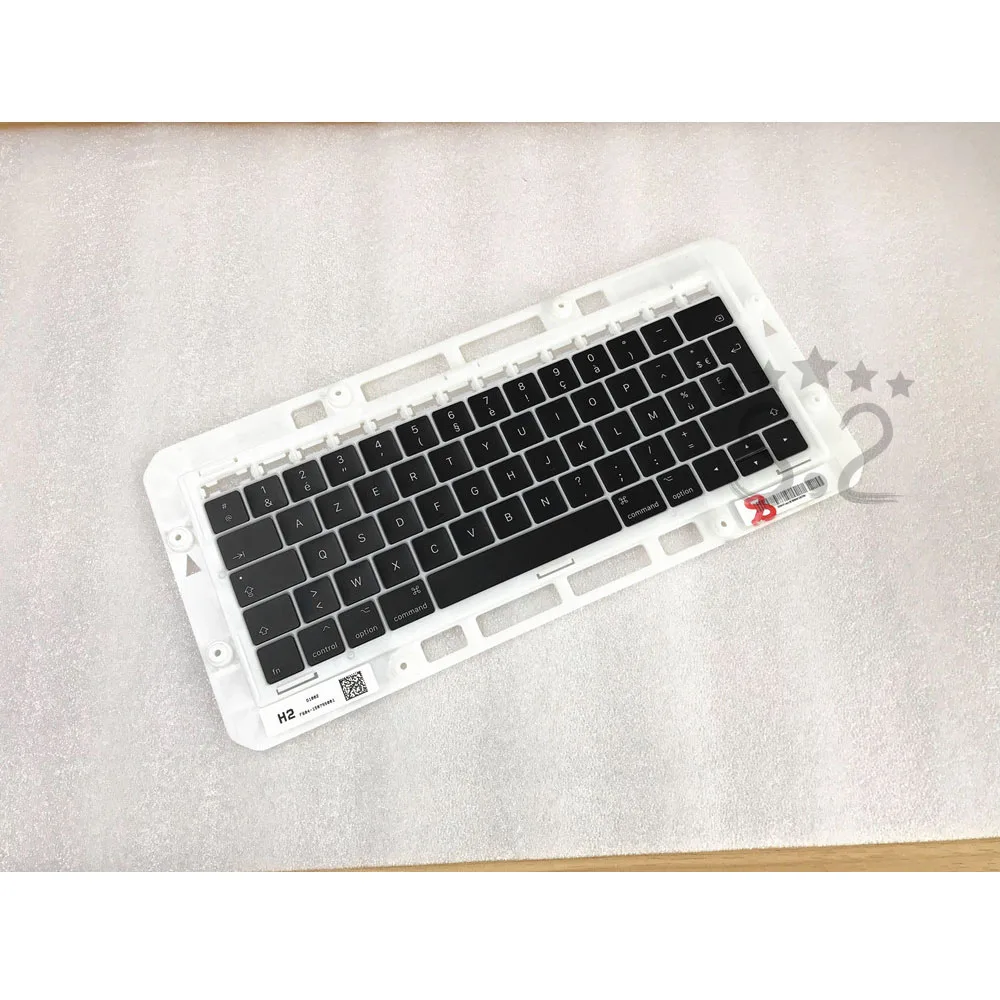 Французская клавиатура для Macbook Pro Retina 15 4 дюйма колпачок клавиатуры Late 2016 Mid 2017 |