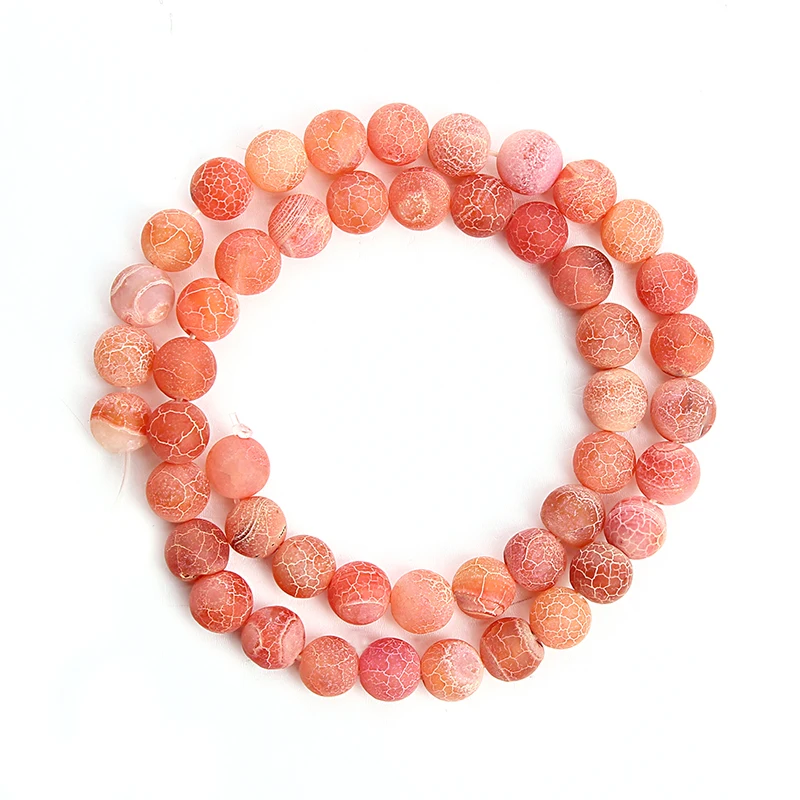 2016 разноцветные бусины из натурального камня 8 мм круглые для браслета F3517 |