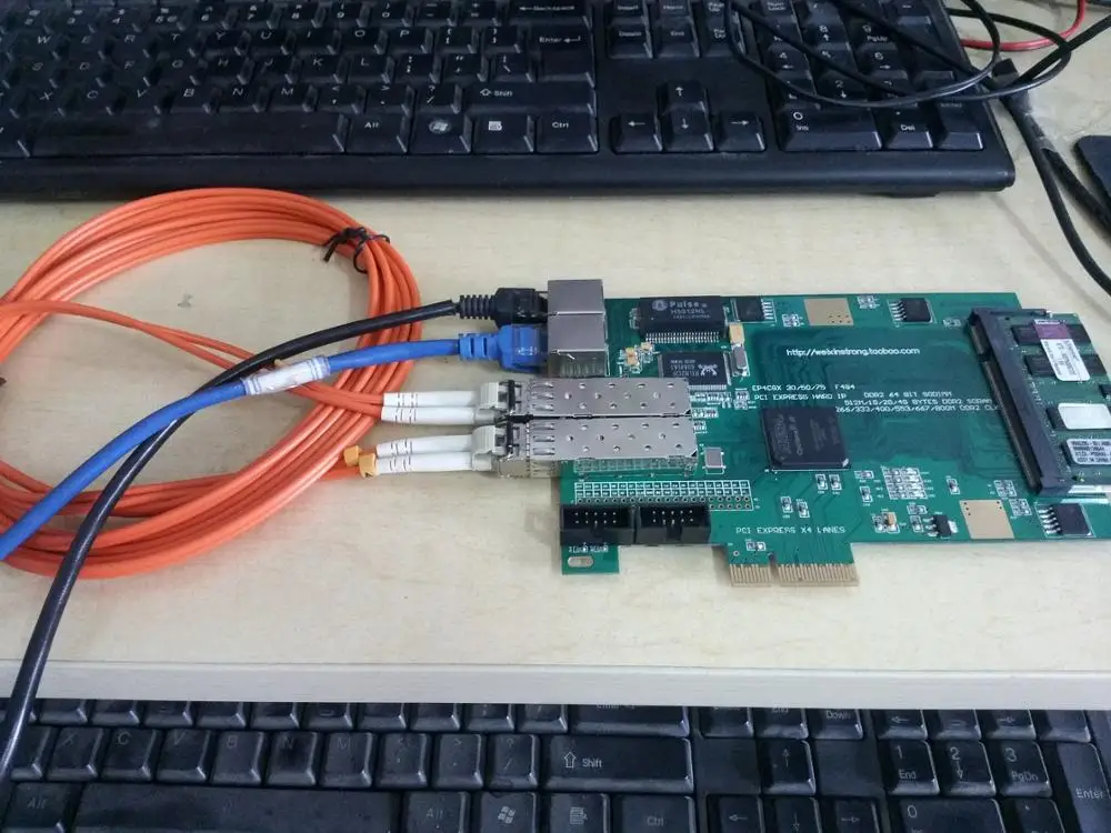 For PCI PCIE FPGA Development Board EP4CGX30F Switch DDR2 | Компьютеры и офис