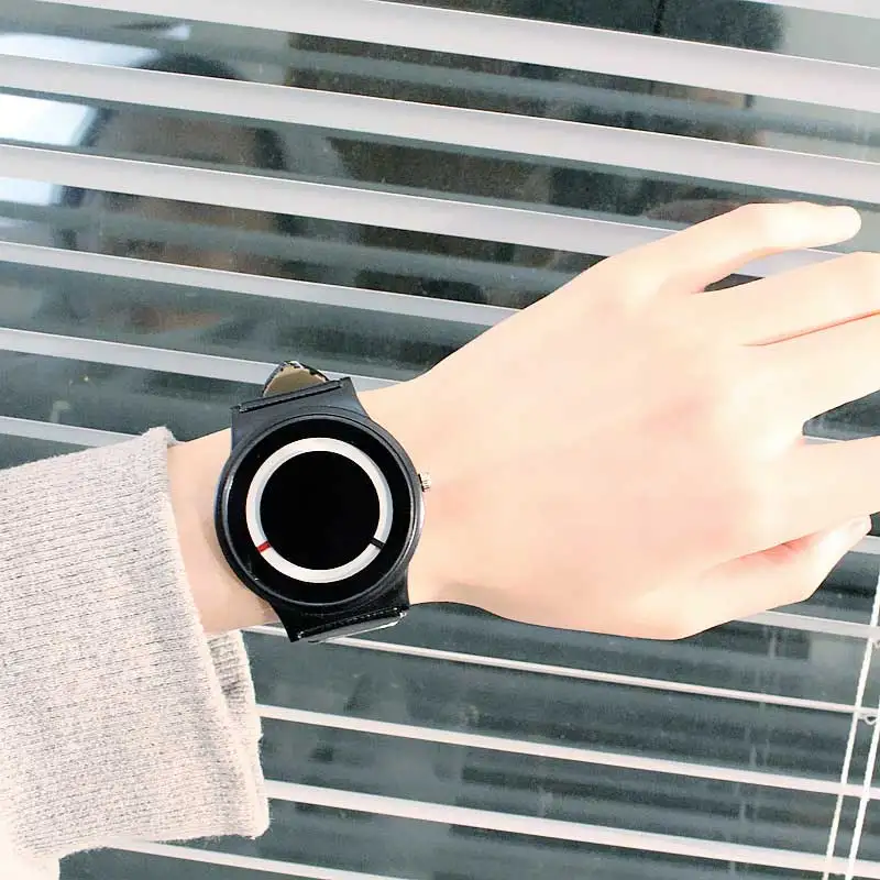 2019 Новое поступление тренд нет-указатель концептуальные Часы Простой творческий