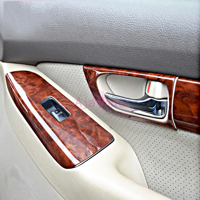 Деревянная цветная отделочная панель 2003 2004 2005 2006 2007 2008 2009 Автомобильный Стайлинг