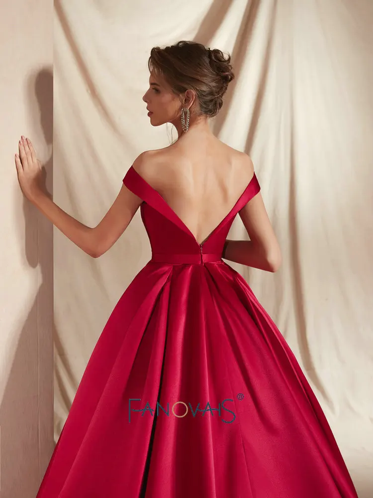 &quotNavy Blue Вечерние Платья 2019 Vestidos De Fiesta Largos Elegantes Galaabiti da cerimonia sera Prom Dresses Бальное