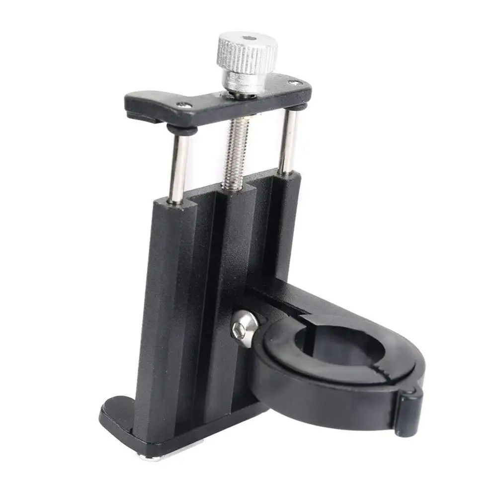 motorcycle cell phone holder aluminum alloy bicycle phone holder bike handlebar cradle for iphone x 8 7 6 plus for xiaomi galaxy free global shipping