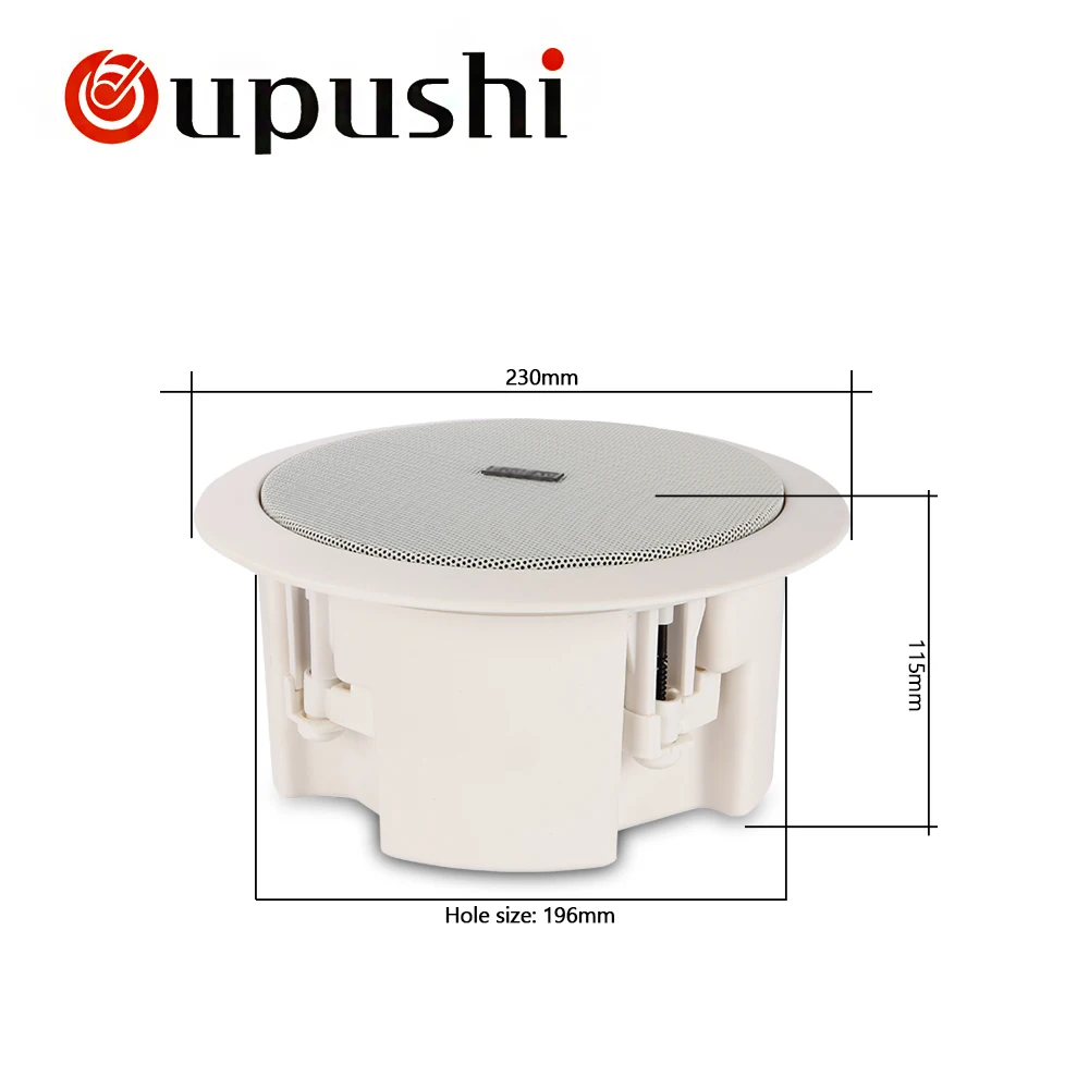 Высококачественный потолочный динамик OUPUSHI KS812B 10 20 Вт высококачественные