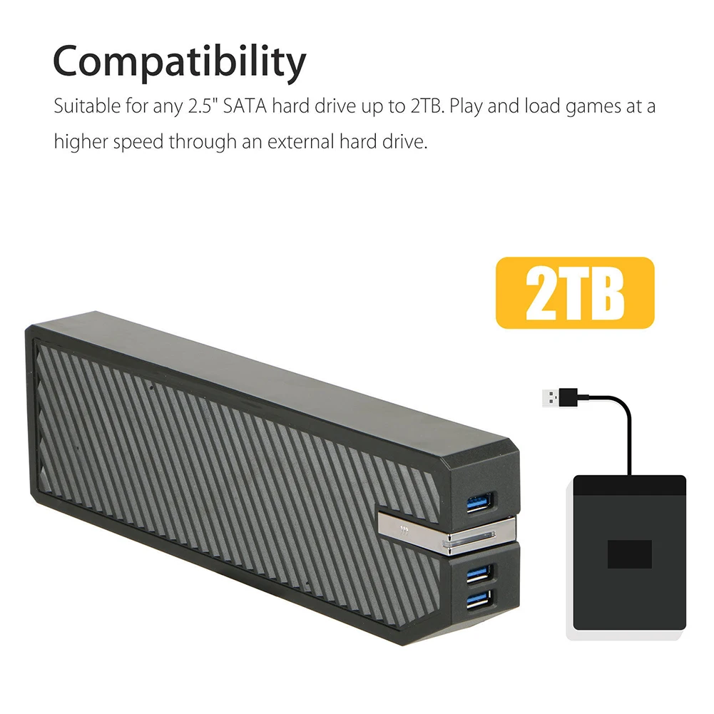USB3.0 2 ТБ Внешний HDD адаптер памяти банк данных расширение для Xbox One 2019 | Электроника