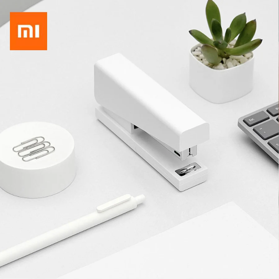 Xiaomi Mijia Kaco LEMO степлер 24/6 26/6 с 100 шт скобы для бумажной офисной школы Умный домашний