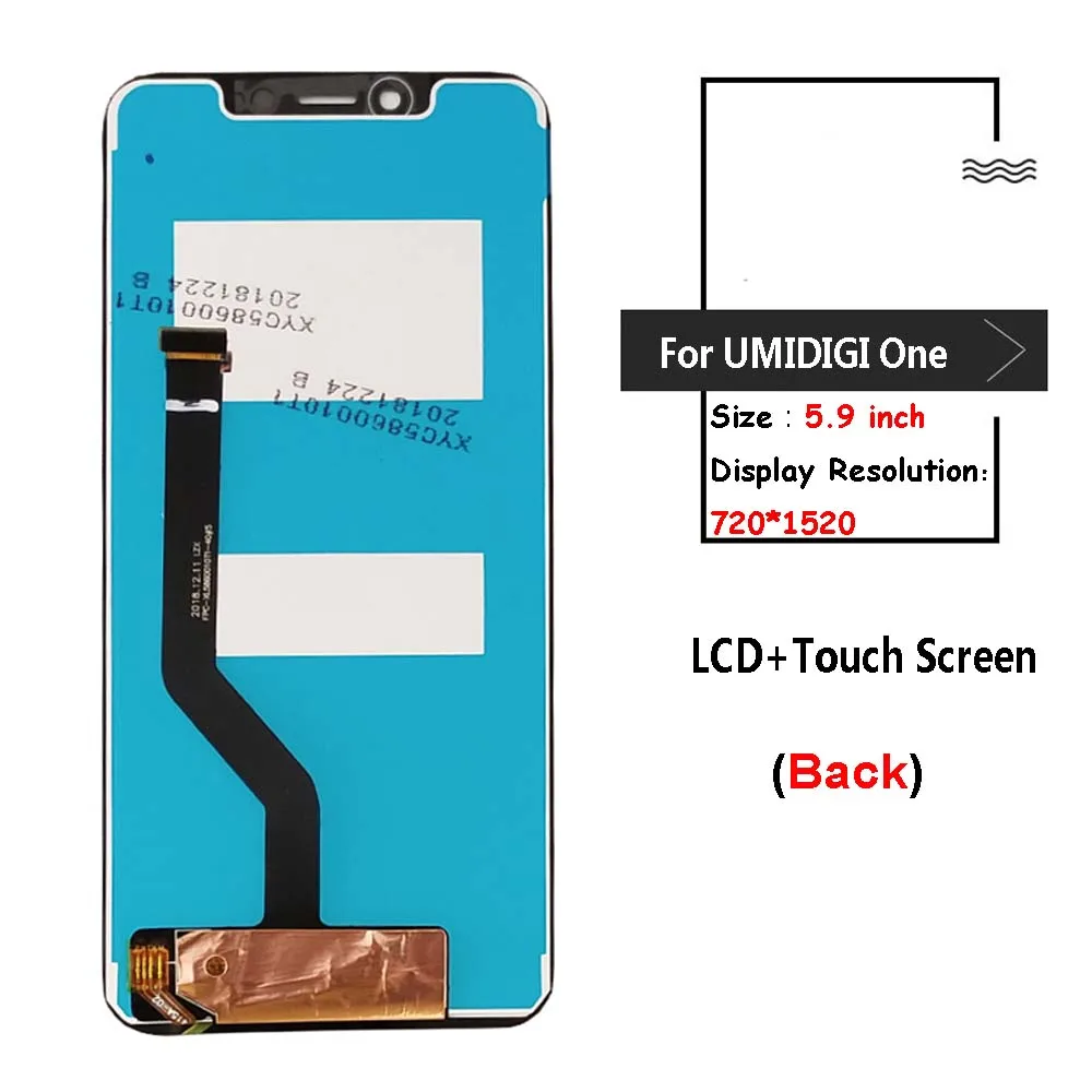 Сменный сенсорный ЖК дисплей для UMI Umidigi One Pro инструменты в сборе|Экраны мобильных