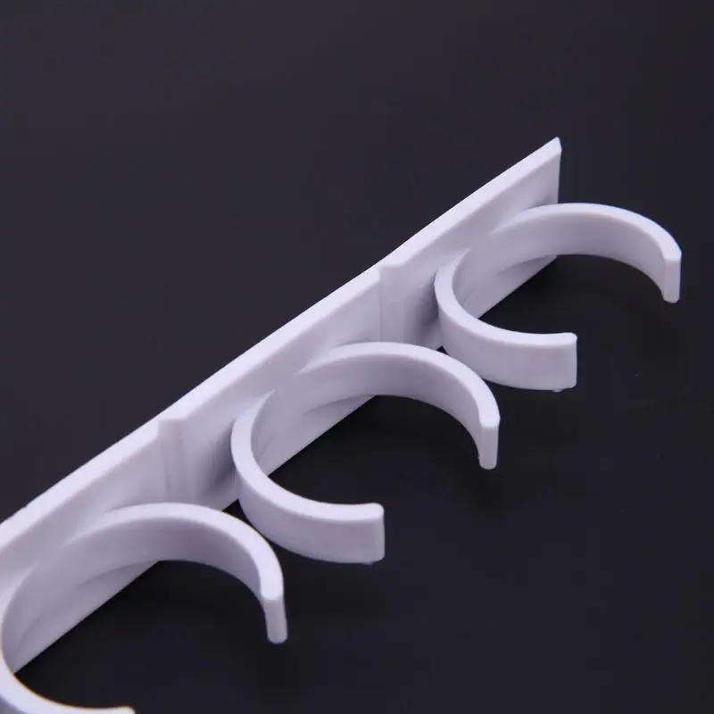 

2/4pcs Wall Mount Ingredient Spice Bottle Rack Plastic Storage Holder Kitchen Gadget Cabinet Door Small Spice Clips Organizer