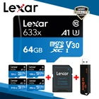Карта памяти Lexar Micro SD, 128 ГБ, 64 ГБ, 32 ГБ, 16 ГБ