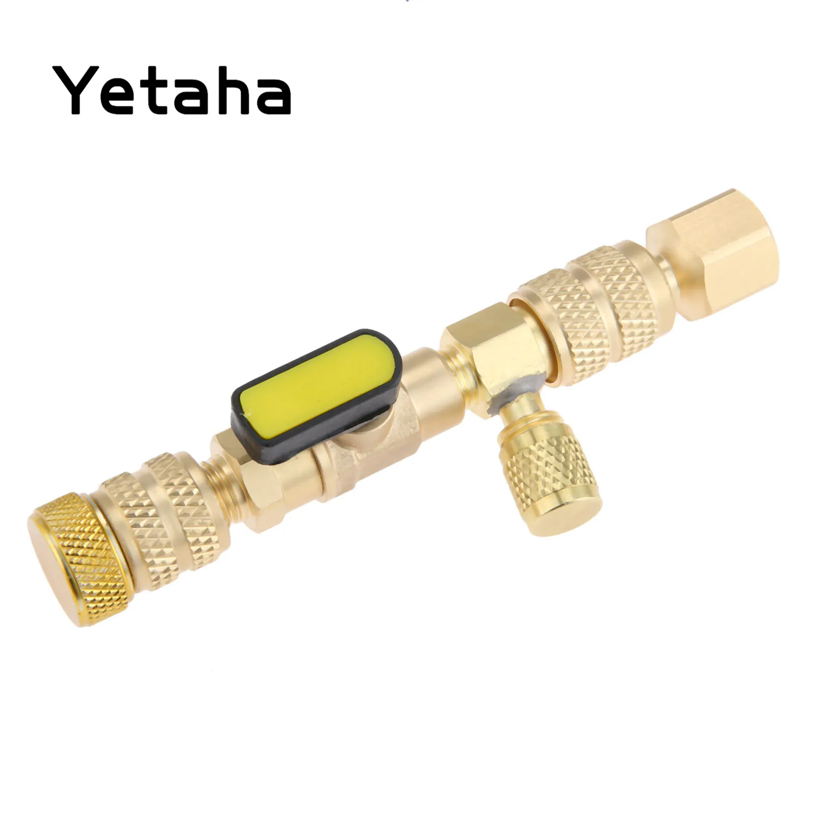 

Инструмент для установки съемника сердечника клапана Yetaha 1/4 дюйма и 5/16 дюйма для систем отопления и кондиционирования воздуха R12/R22/ R410A/R32R