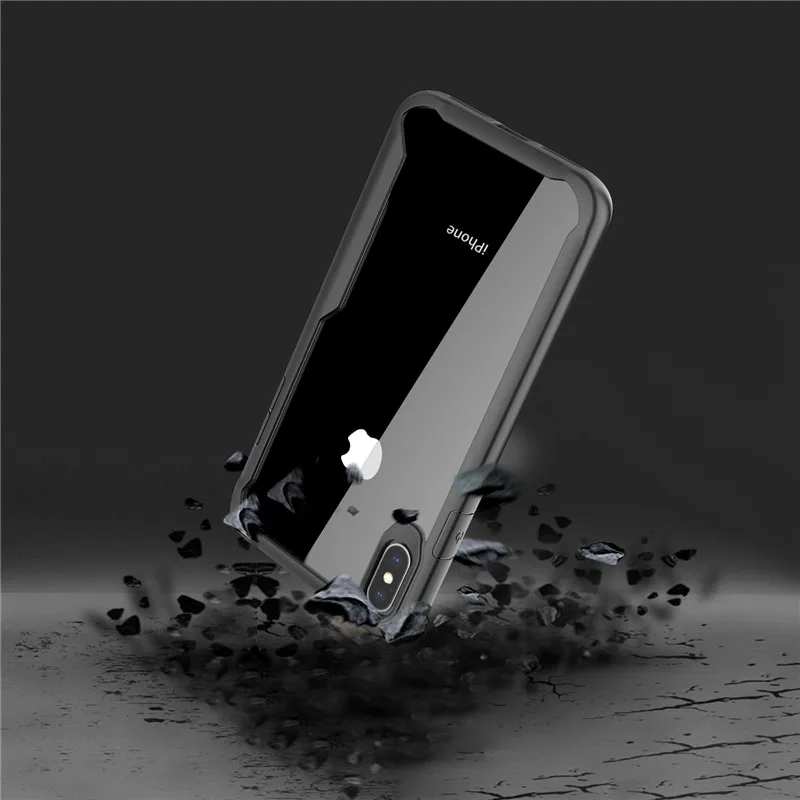 Чехол для iPhone Xs Max роскошный Ударопрочный Мягкий чехол из ТПУ с дизайном Xr X 8 7 6 Plus 5