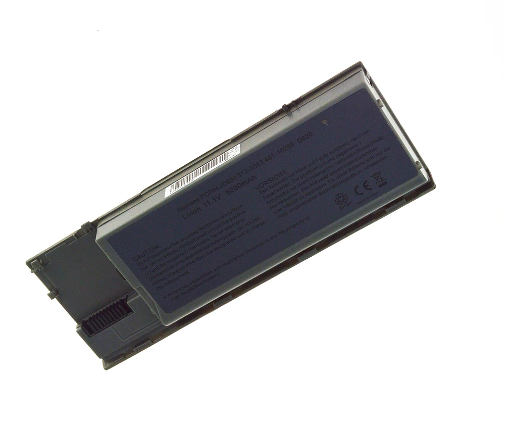 JANRI Аккумулятор Для Dell Latitude D620 D630 D631 M2300 KD491 KD492 KD494 KD495 NT379 PC764 PC765 PD685 RD300 TC030|battery for