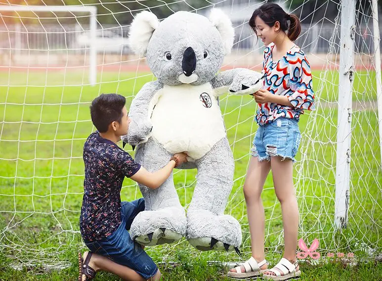 Высококачественные товары огромная 140 см цвет серый мягкая подушка для обнимания