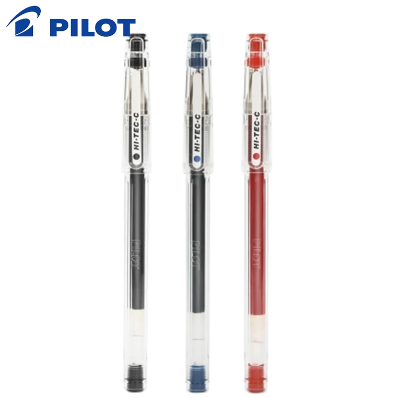 4 шт./лот пилот HI TEC C гелевая ручка BLLH 20C3 20C4 20C5 0 3 мм 5 25 финансовых Япония|Гелевые
