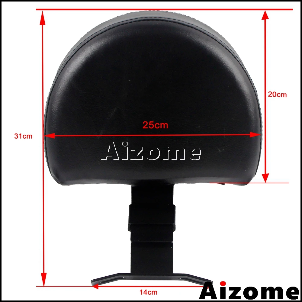 Motorcycle Black EZ ON/OFF Driver Backrest Pad For Harley Softail Heritage Classic 2018-UP Models w/ a Stock Seat | Автомобили и