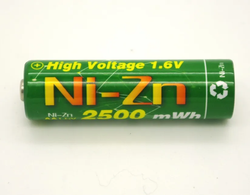 8 шт./лот 1 6 nizn Ni Zn aa 2500mWh аккумуляторная батарея v мощная чем Cd 5 лет гарантии|rechargeable