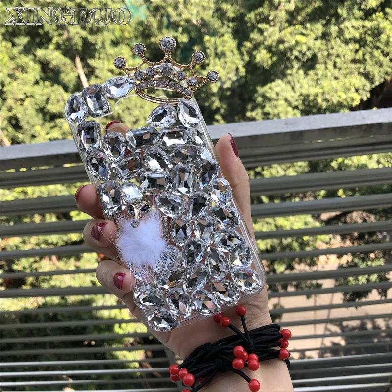 XINGDUO Блестящий Прозрачный чехол для Samsung galaxy Note 8 5 4 3 S5/4/3 S8 S7 S6 Plus A3 A5 A7|case for samsung