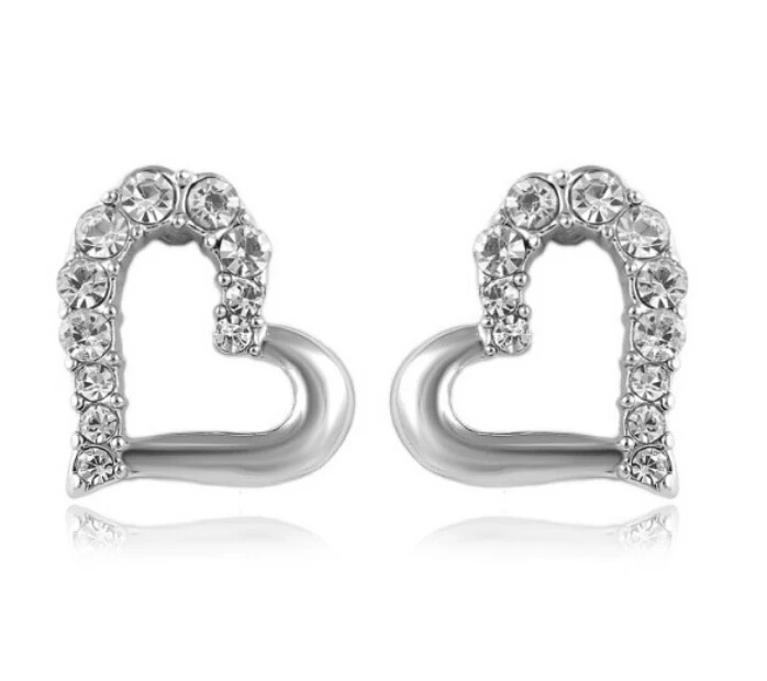 OMH оптовая продажа купить 5 пар OFF20 % Серебро Золото 18KT Белое золото Австрийские
