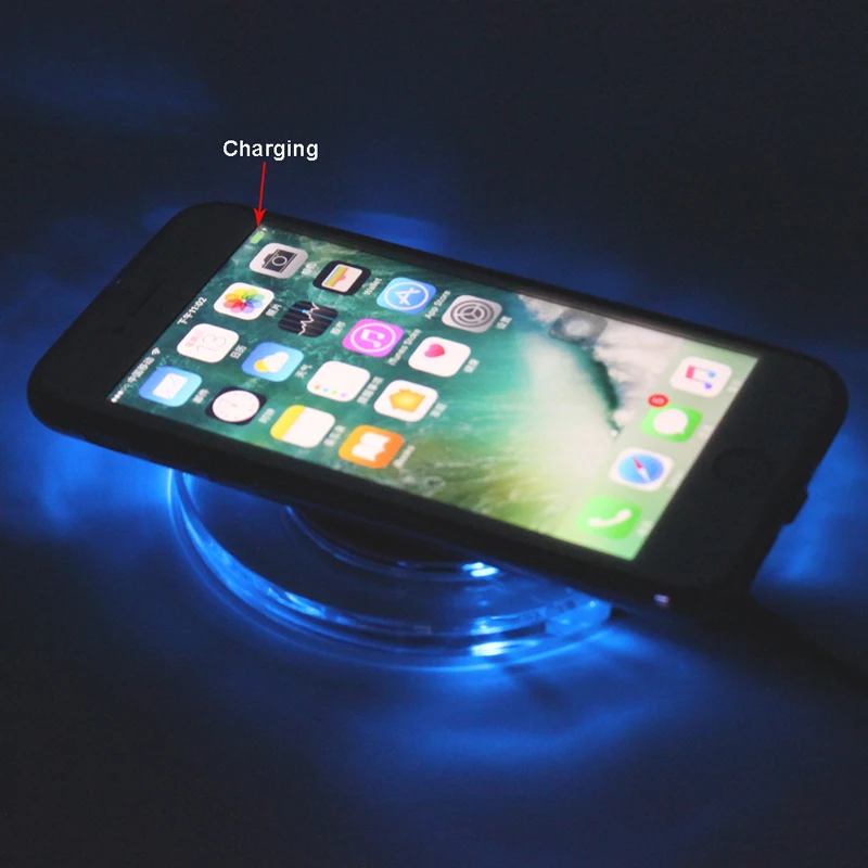 Приемник беспроводного зарядного устройства Qi для iPhone 7 Plus 6 комплект зарядки 6s 5 5S
