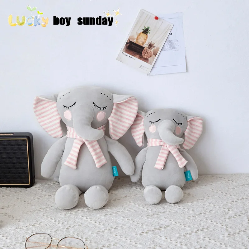 Lucky Boy Sunday милый слон, Детская кукла, Мягкая Детская плюшевая игрушка, детский подарок на день рождения