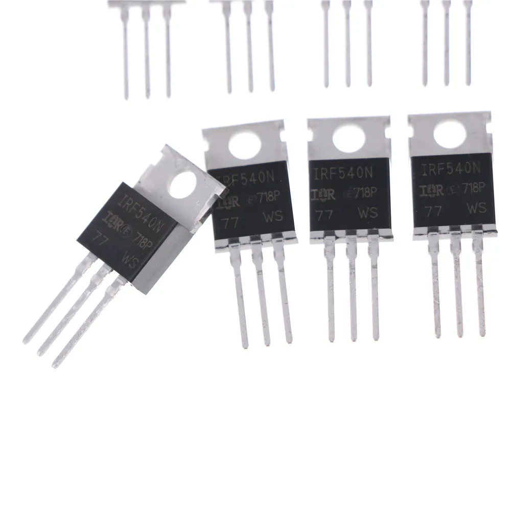Новые и оригинальные мощные МОП-транзисторы IRF540N TO-220 IRF540NPBF TO220 IRF540 IC 33A 100 в оптом |