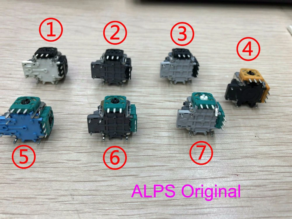 50 шт. для Playstation 4 PS4 контроллер Оригинальные ALPS 3D аналоговый датчик модуля 3D джойстики Замена для PS3/Xbox one/Wii U