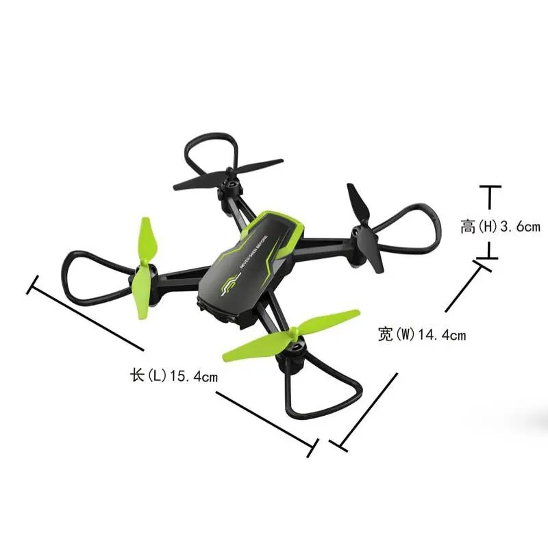 Wi Fi FPV Квадрокоптер удержание высоты Дрон Безголовый режим 2 4G 4CH вертолет с 0.3MP