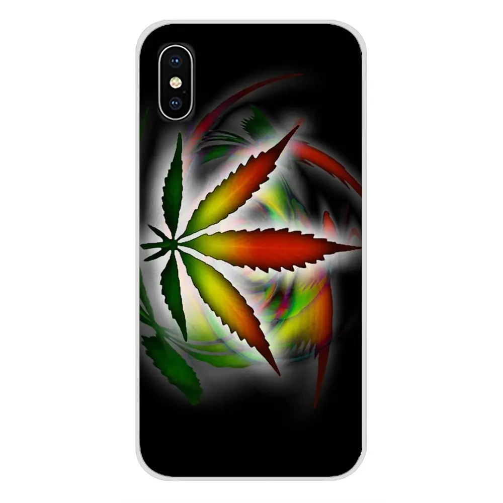 Accessories Phone Cases Covers Weed Leaf Grass Guf For Apple iPhone X XR XS MAX 4 4S 5 5S 5C SE 6 6S 7 8 Plus ipod touch | Мобильные