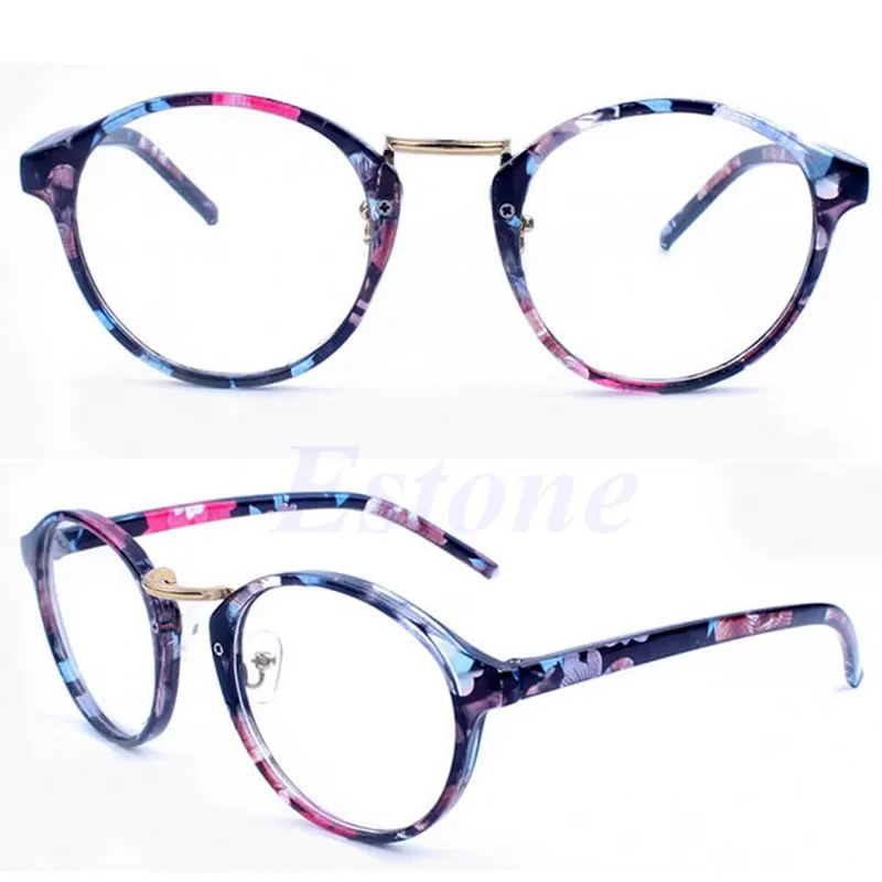 

Vintage Clear Lens Eyeglasses Frame Retro Round Men Women Unisex Nerd Glasses 2018 New NoEnName_Nnll