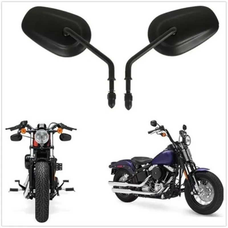 2 шт мотоциклетное зеркало алюминиевое заднего вида черное для мотоцикла Harley XL8300