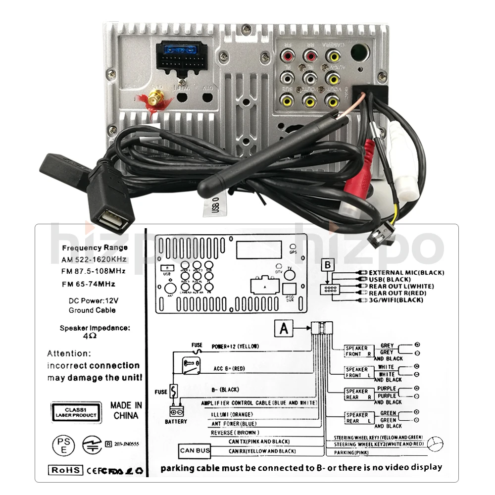 10 1 &quotУниверсальный 2 din Автомобильный dvd-радиоплеер навигация gps Android7.1 ГБ + 32 DAB
