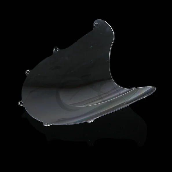 

Clear Dual Bubble Windshield Windscreen For Suzuki GSXR600 750 1996-1999 98 97
