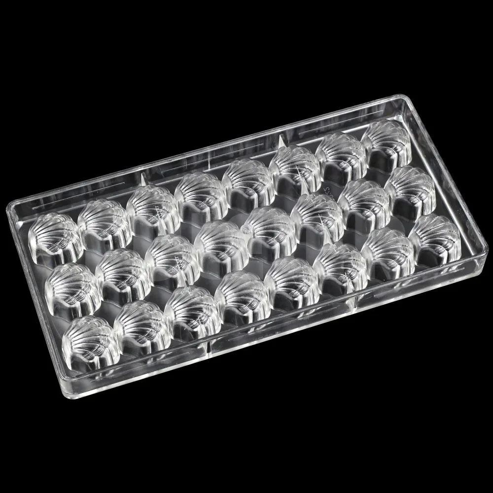 Пластиковая форма в форме ракушки для изготовления шоколада инструменты выпечки