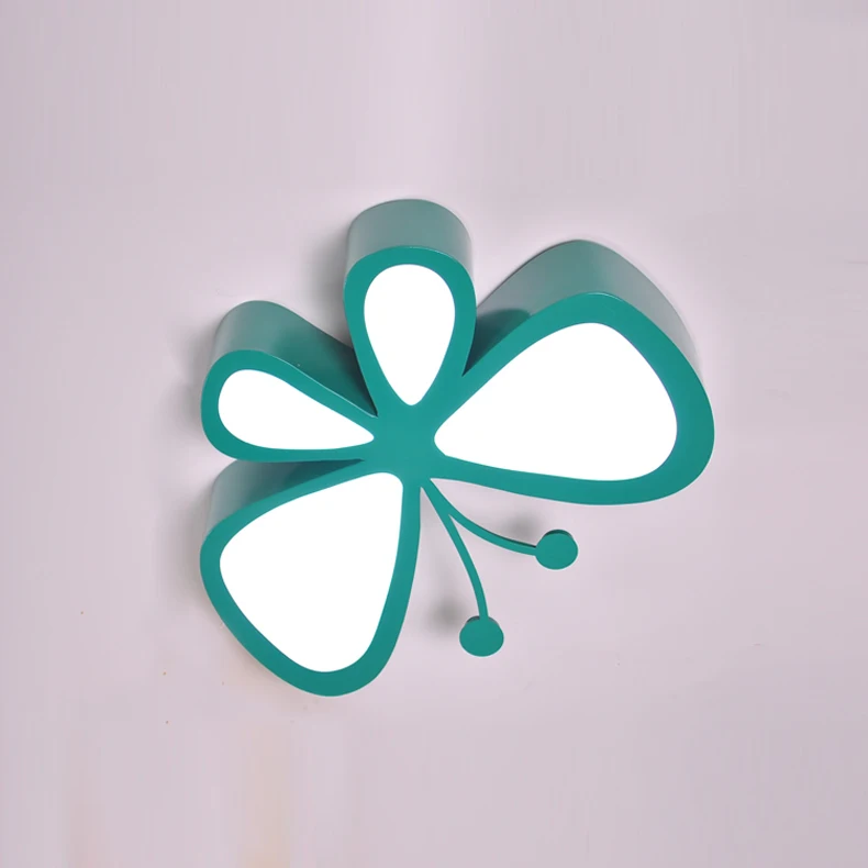 LED master bedroom children's room ceiling lamp metal painted boy girl cartoon butterfly | Освещение