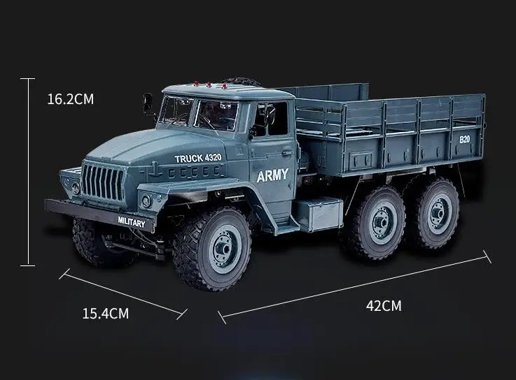 1/12 грузовик с дистанционным управлением 2,4 GHZ rc СССР Урал военный 4320 грузовик, rc шесть приводов автомобиля военные грузовики