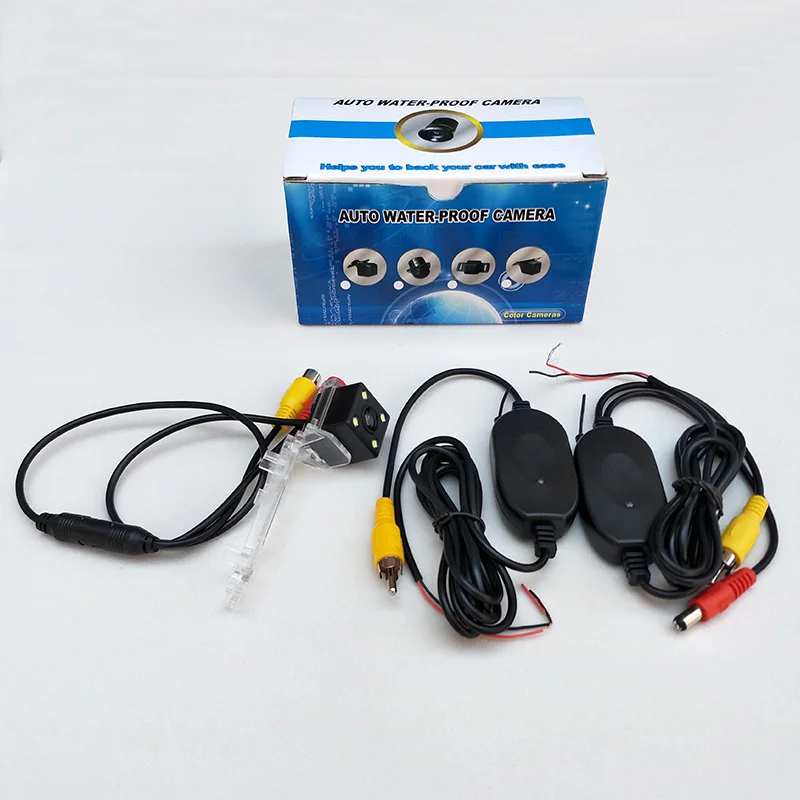 Для Volkswagen VW Golf Plus/CrossGolf Cross 2004 ~ 2008/RCA AUX Проводная или Беспроводная/HD камера ночного