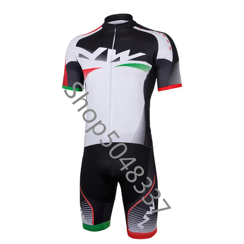 21 NW триатлон костюм для велоспорта Skinsuit Быстросохнущий короткий рукав Велоспорт Джерси Мужская велосипедная Одежда Майо ciclismo hombre - Цвет: 21
