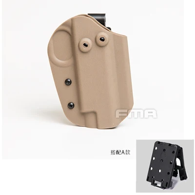 Tactical FMA KYDEX Holster For 1911 Hunting Accessories Gun Case Pistola Airsoft Colt 1911 Military Gun Holder - Цвет: TAN A