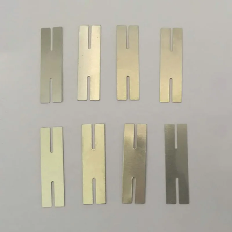 500 шт. никелированные стальные ленты типа H 0 2x28x8 мм для блока питания 18650 точечная