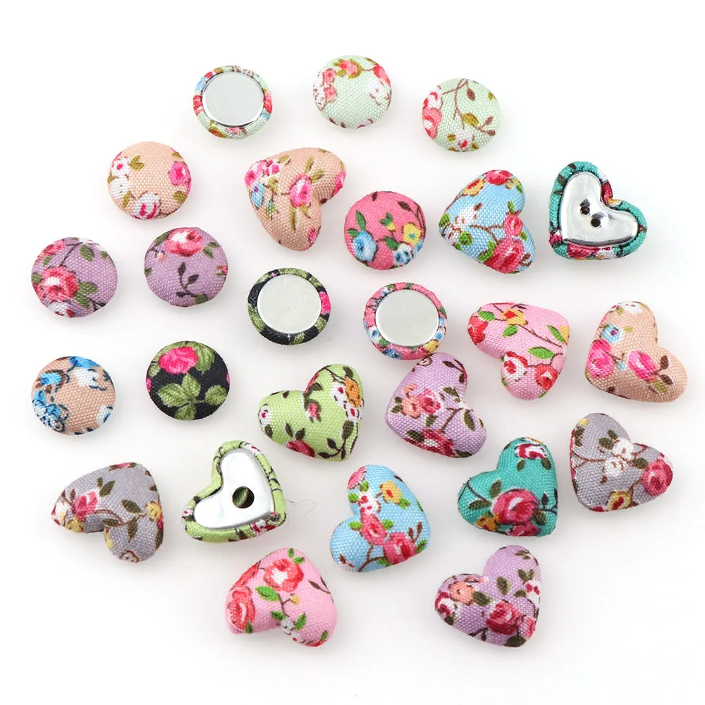 30 шт. круглые пуговицы в форме сердца|buttons scrapbooking|button flatbackdecorative buttons |