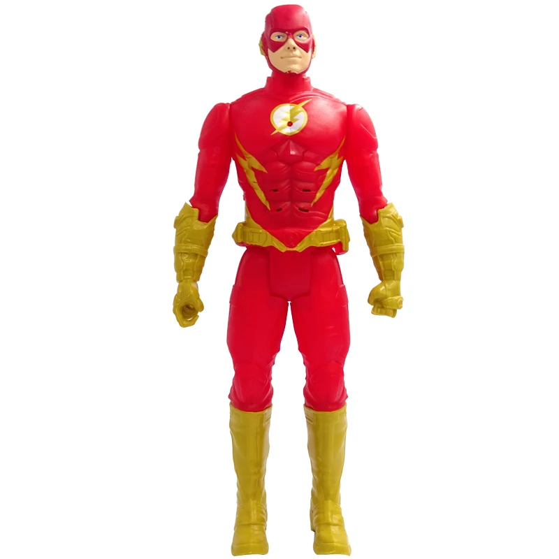 The Flash no box 30 см Marvel Мстители Веном Бэтмен Супермен флэш танос Халк Росомаха Черная пантера Человек-паук фигурка куклы игрушки для детей - Color: The Flash no box