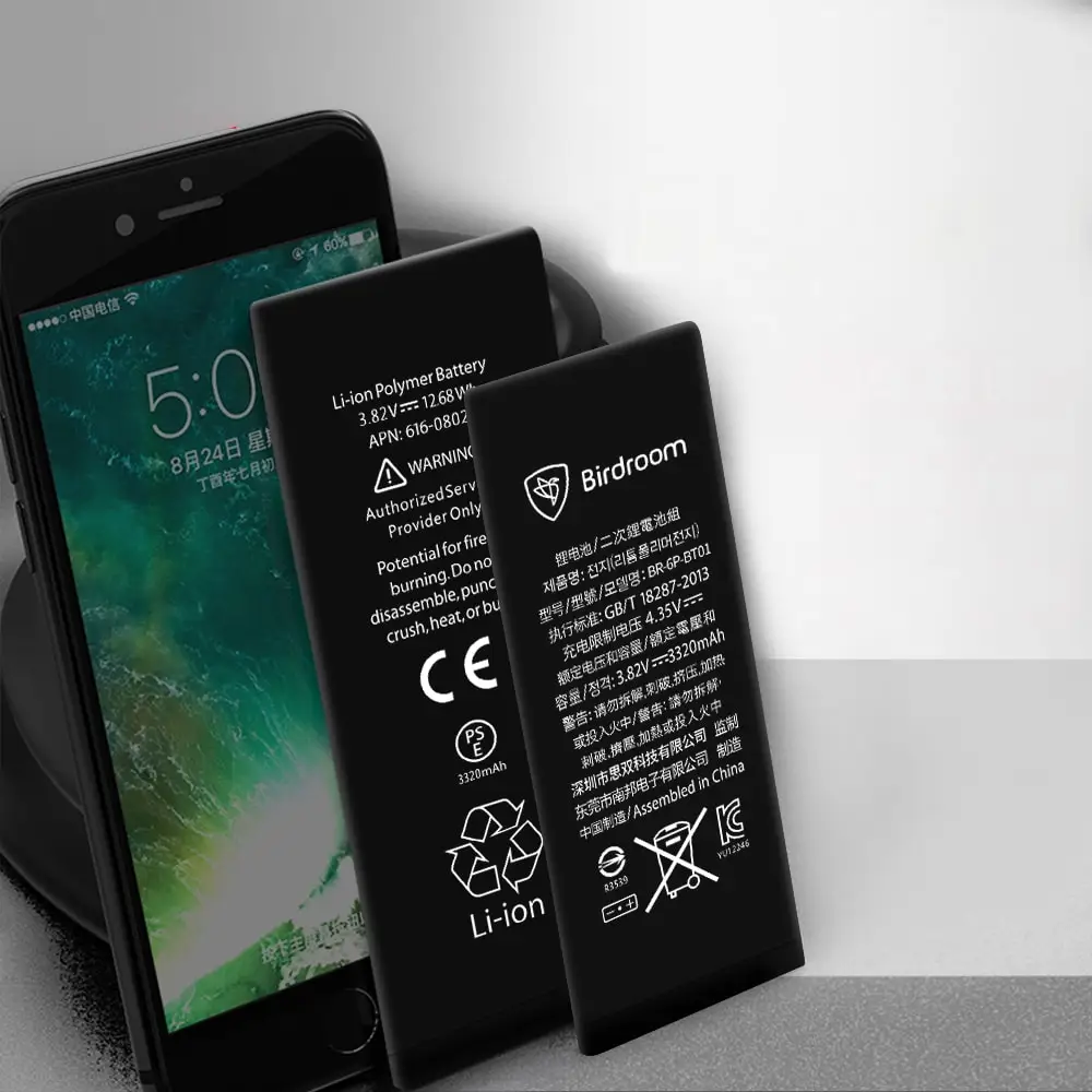 Птичья комната телефон батарея для iPhone 5S 5SG 5C емкость 1850 мАч ремонтные