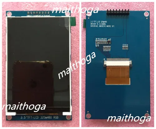 Цветной ЖК экран 3 5 дюйма 8PIN SPI TFT с платой адаптера ILI9486 ILI9488 ST7796 Drive IC 320(RGB)* 480|spi