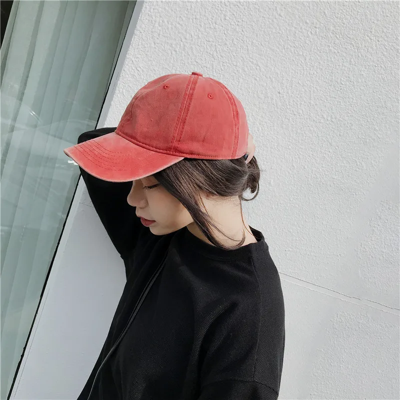 Women Caps Solid All-match Colorful Sun Shading Outdoor Casual Baseball Womens Fashion Chic Daily Snapback Couples Retro | Аксессуары