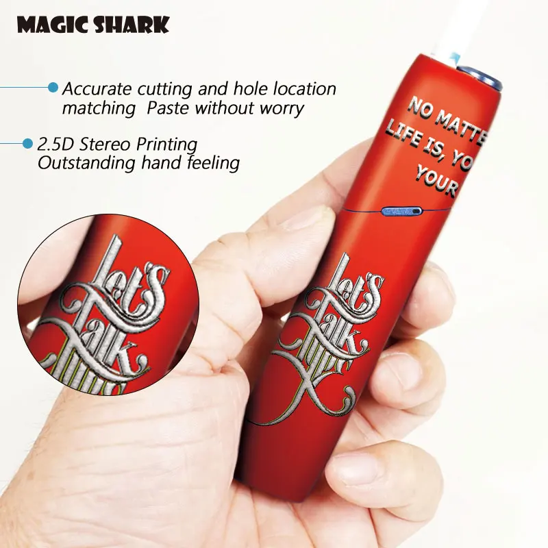 Новая модная защитная наклейка Magic Shark защитный чехол для этикеток IQOS 3 несколько