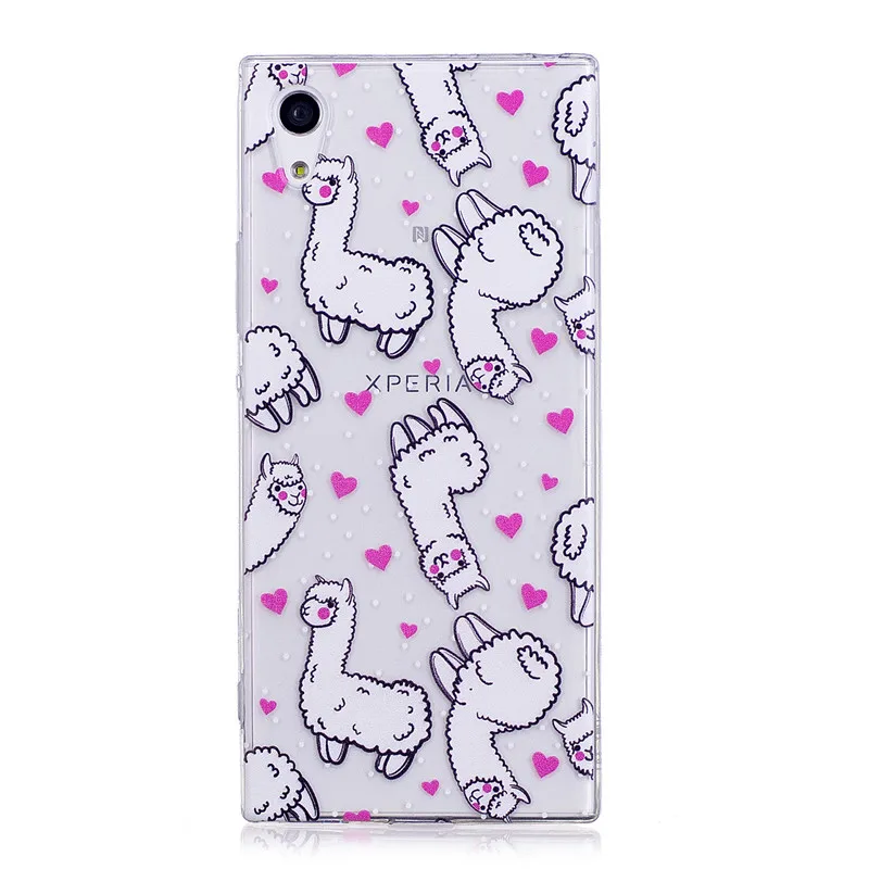 Силиконовый чехол Wekays для Sony Xperia XA1 G3112 G3116 G3121 G3123 G3125 милый мультяшный единорог