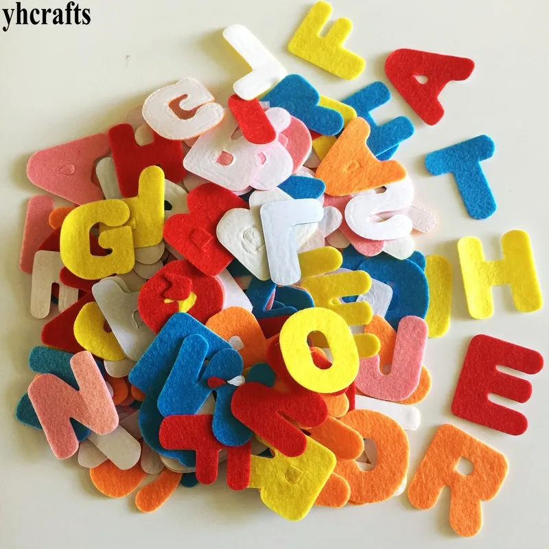 150PCS/LOT.0-9 numbers felt stickers Teach your own Self learning Kindergarten crafts ornament Early educational toys | Дом и сад