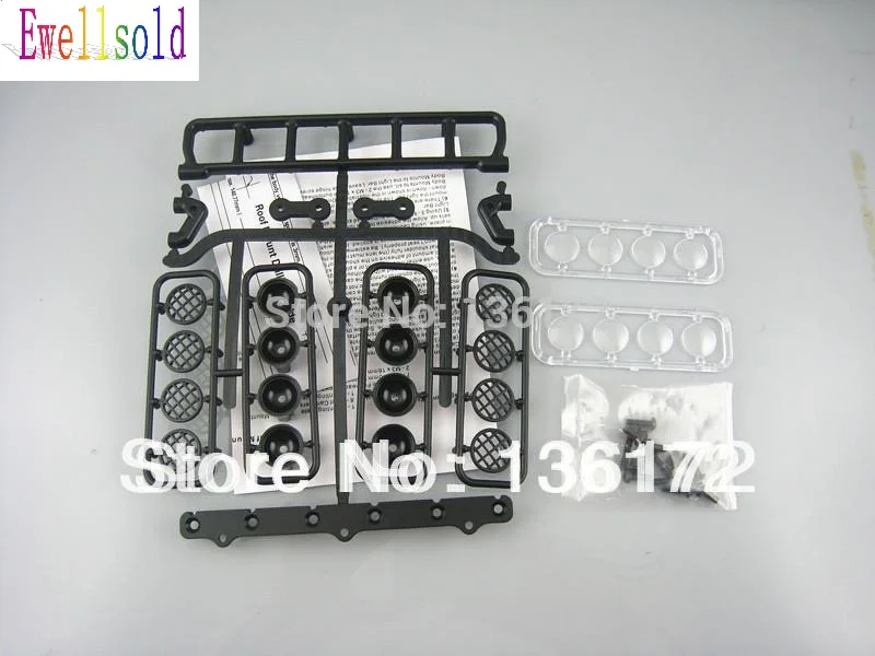 Ewellsell 1/10 R/C автомобильные аксессуары Автомобильный светодиодный светильник (6